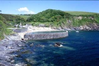 Polkerris Beach, Fowey, Cornwall